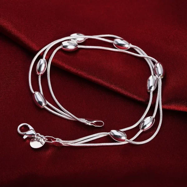 Bela bracelete em prata 925 , vários modelos inclusive com pedras de zircônia . - Image 12