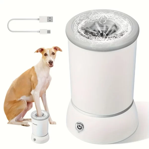 Limpador eletrônico automático para patas de Pets . - Image 3