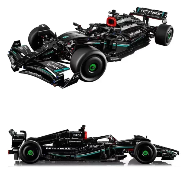 Lindo kit para montar carro de F1 em blocos ( 455pçs , 1434pçs, 1642pçs) , escala 1:18. - Image 3