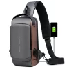 Moderna bolsa para Motociclistas, Impermeável Multifuncional Interface USB , Antifurto . - Image 8