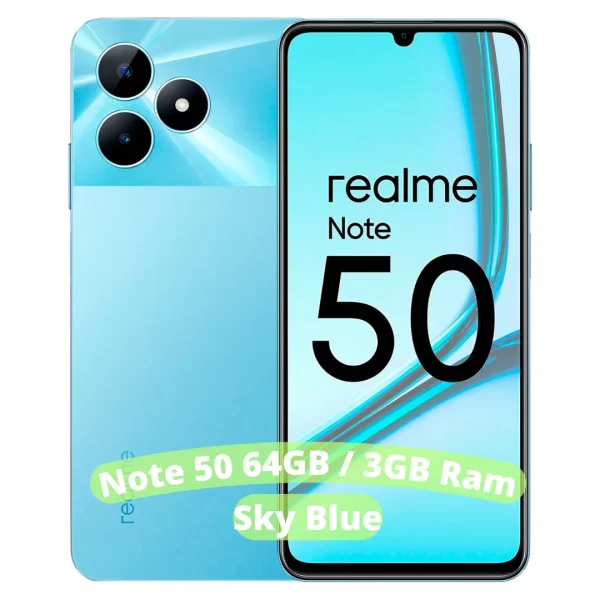 Telefone celular Realme Note 50 64GB ROM / 3GB RAM | Envio do Brasil | Smartphone 4G , ROM Global , Processador Tiger T612 - Image 6